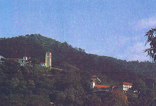 Mount St Benedict, perched on the Northern Range of mountains